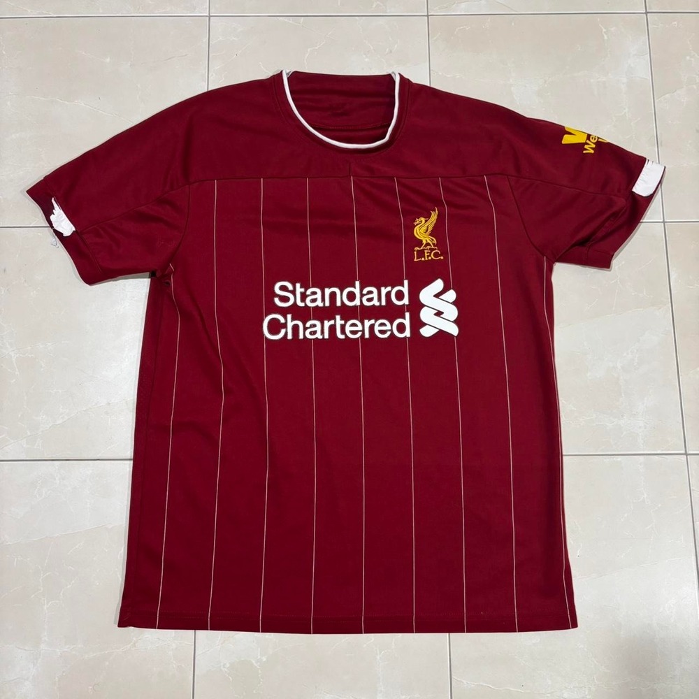 Liverpool football club jersey soccer Mohamed Salah LFC Home Kit 11 Men's L